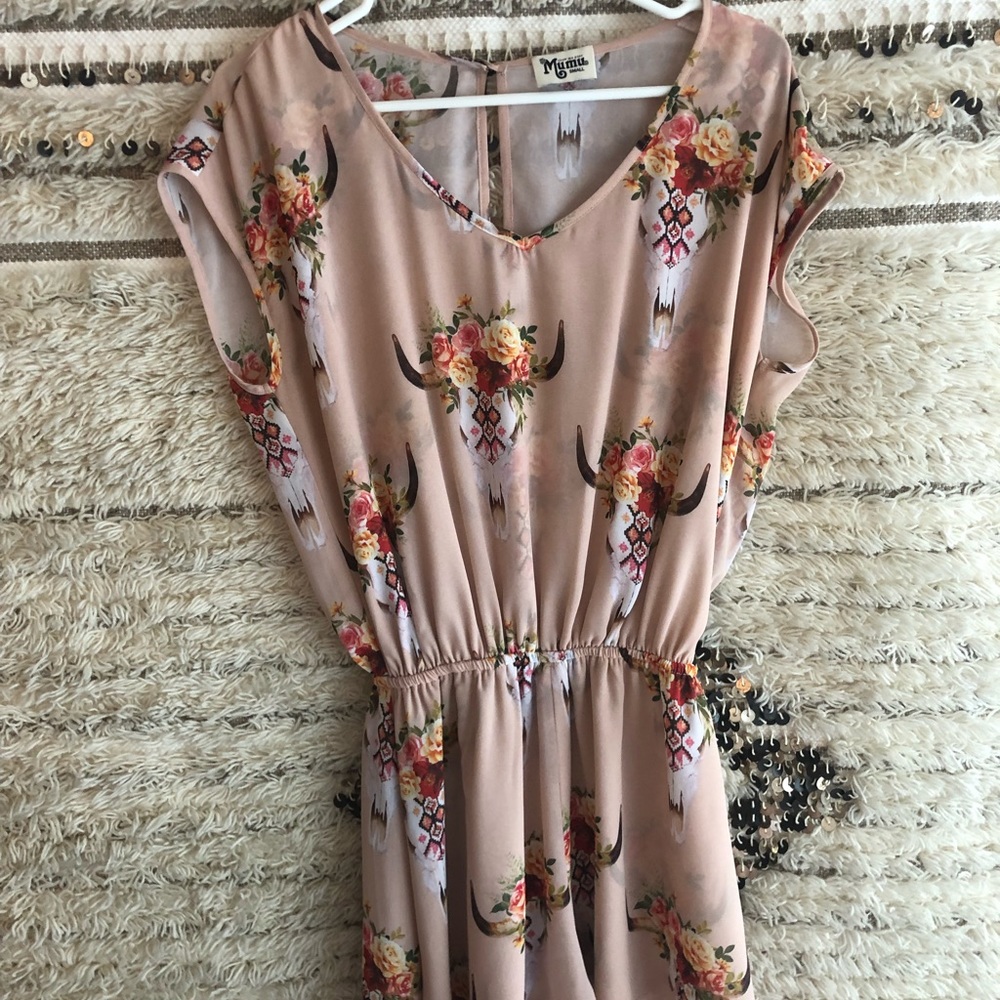 Show me your Mumu bullhorn romper